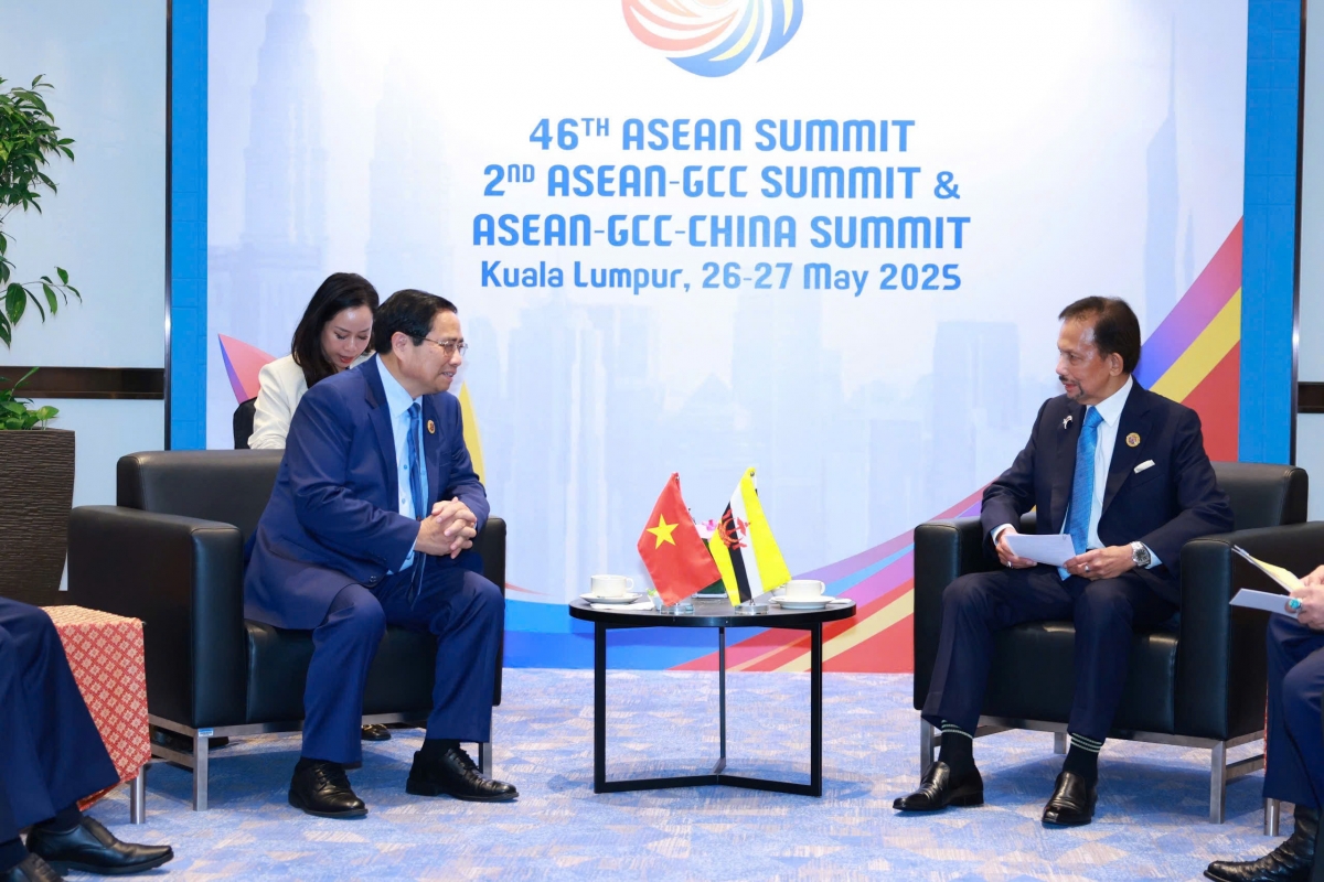 Khua dêh čar ơi Phạm Minh Chính hăng ơi pơtao dêh čar Brunei