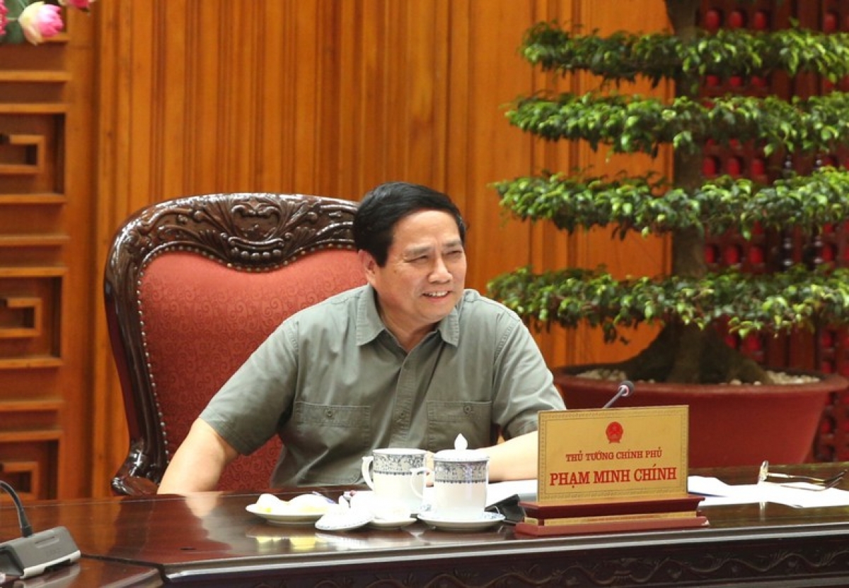 Thủ tướng ồng Phạm Minh Chính đơs tàm pơrjum