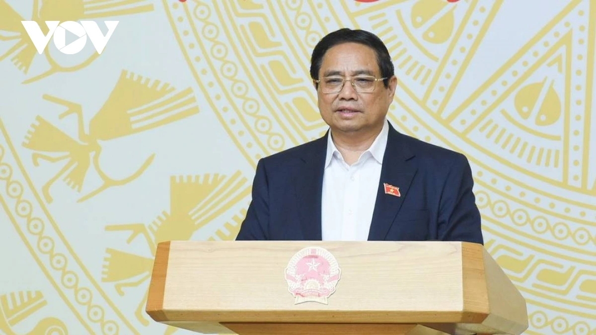 Thủ tướng Phạm Minh Chính phát biểu tại phiên họp