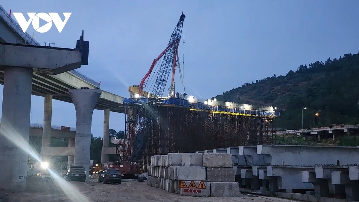 Dự án đường nối cảng Liên Chiểu là một trong những dự án đảm bảo tiến độ giải ngân đầu tư công đạt cao.