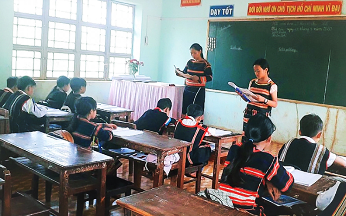 Var bac sap Jrai di dalam sang bac Lý Thường Kiệt, tinh Gia Lai
