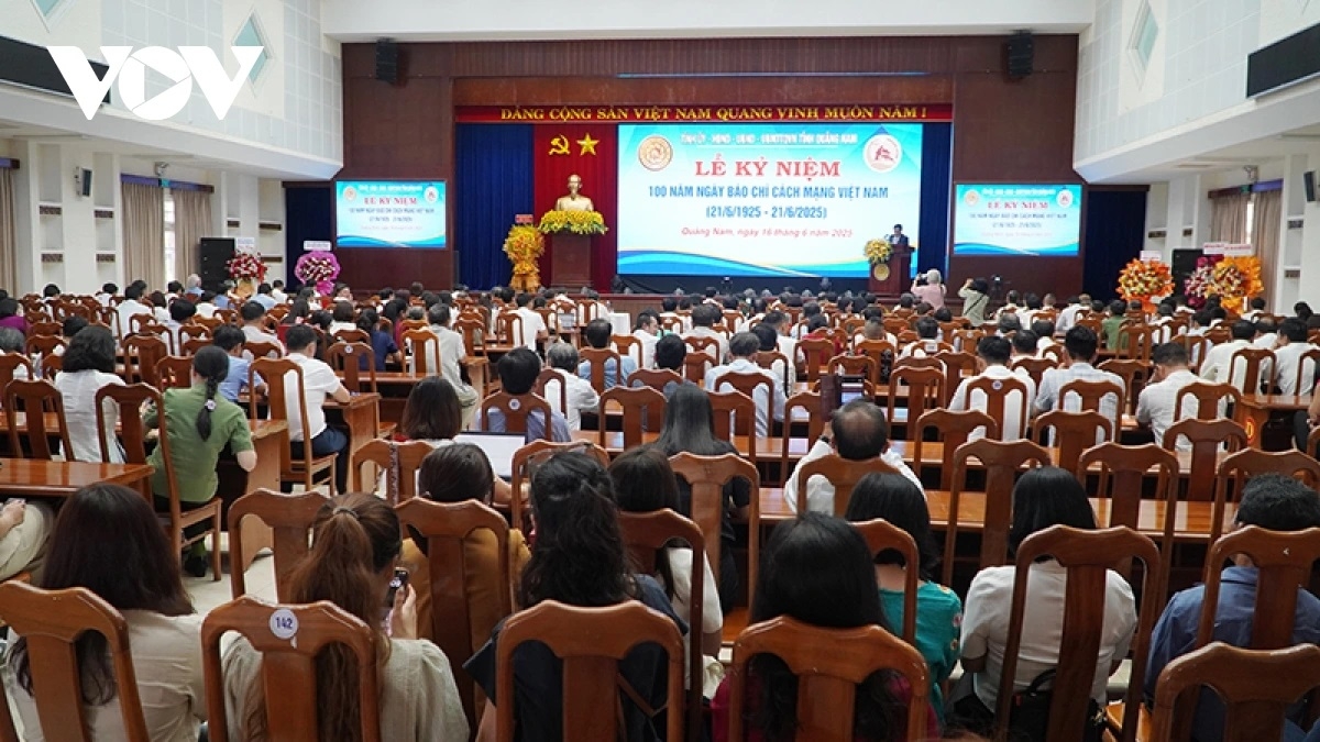 Quang cảnh buổi lễ