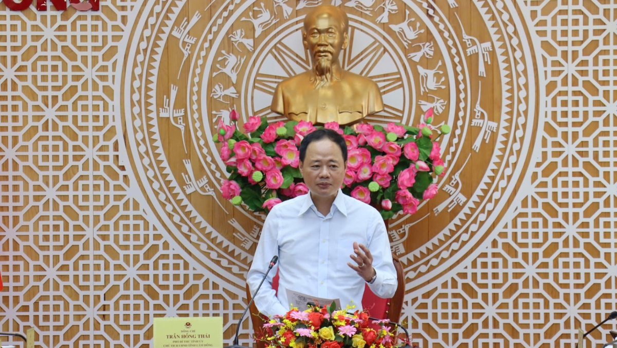 Kruanh UBND n'gor Lâm Đồng Trần Hồng Thái lah ta rnôk tâm nchră