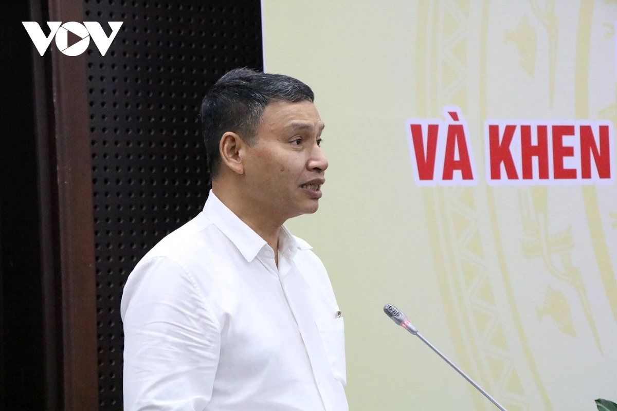 Ông Hồ Kỳ Minh, Phó Chủ tịch Thường trực UBND thành phố Đà Nẵng phát động phong trào "Bình dân học vụ số"