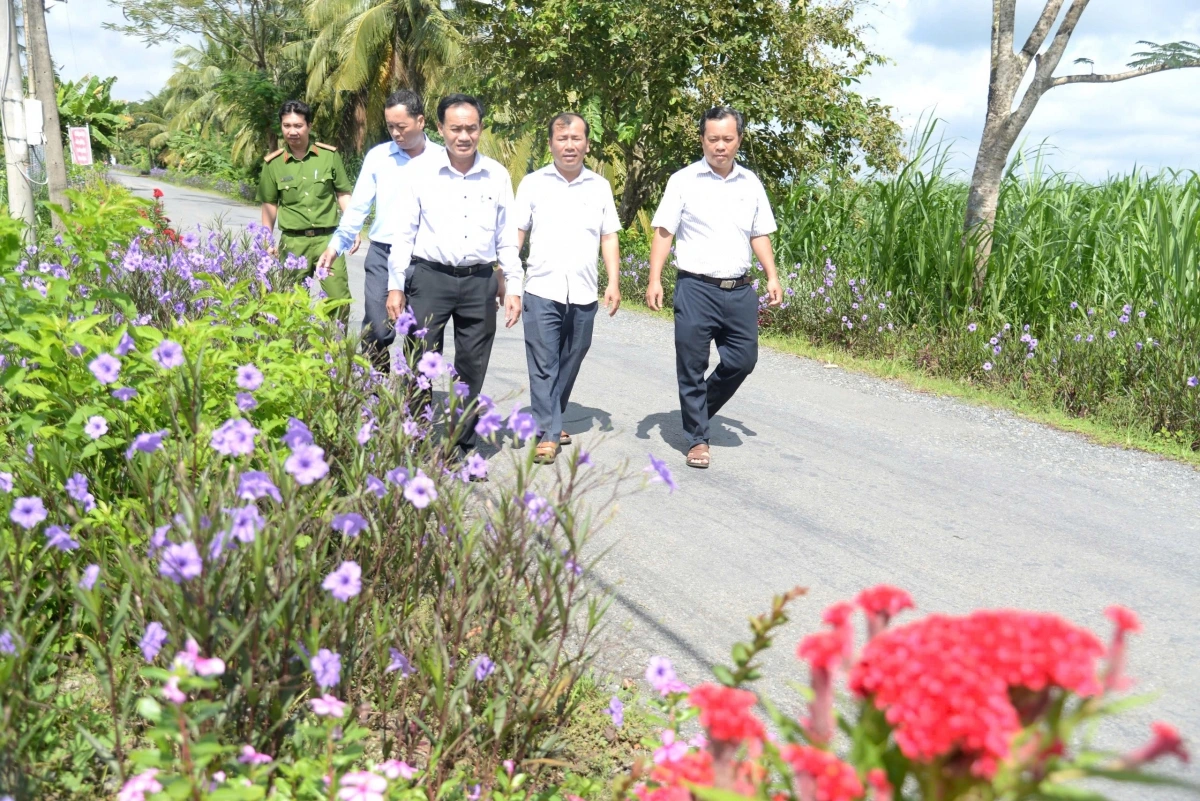Jalan mbak di tinh Tien Giang hu praong kajap khang, hacih sa-at