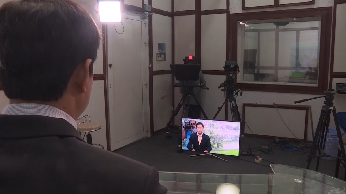 PTV Khmer đọc thời sự phát thanh