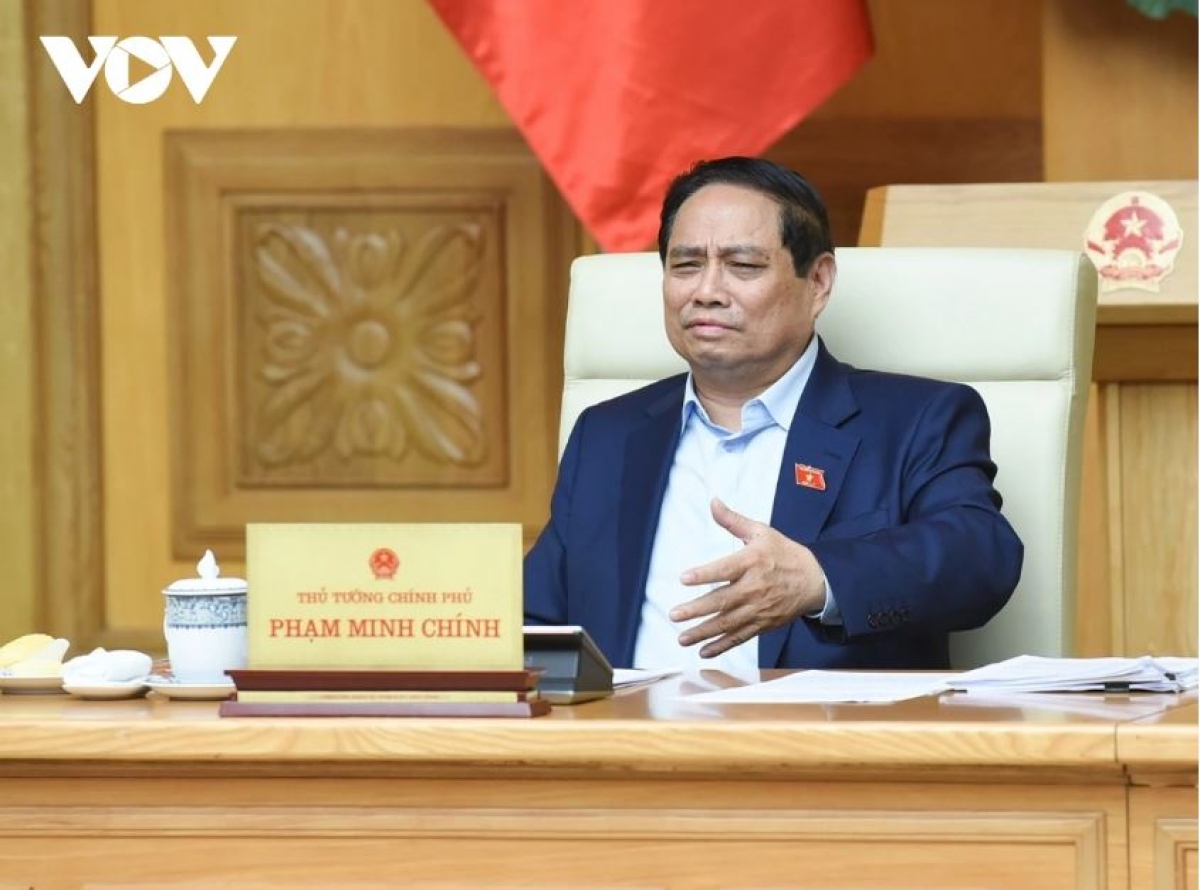 Thủ tướng Phạm Minh Chính ntoh ngơi.
 