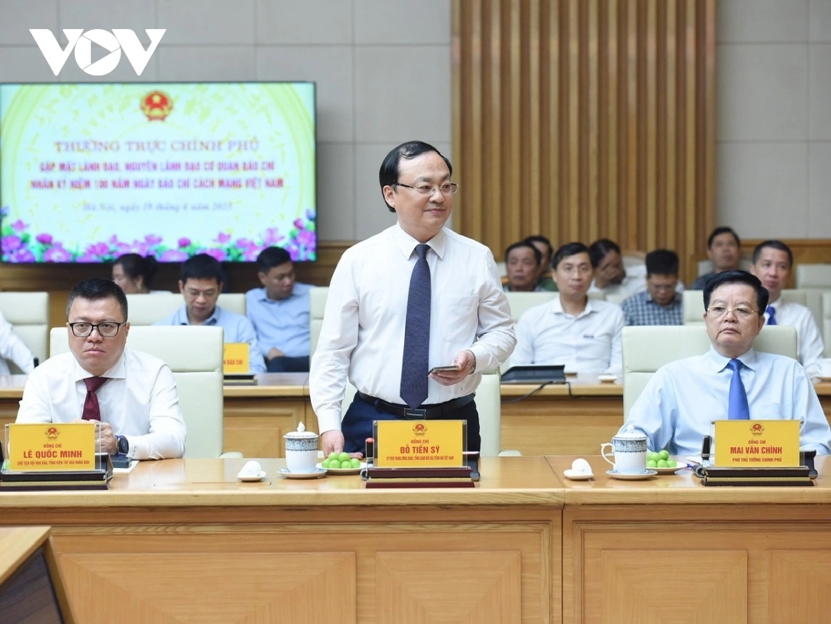 Ủy viên Trung ương Đảng, Tổng Giám đốc Đài Tiếng nói Việt Nam Đỗ Tiến Sỹ