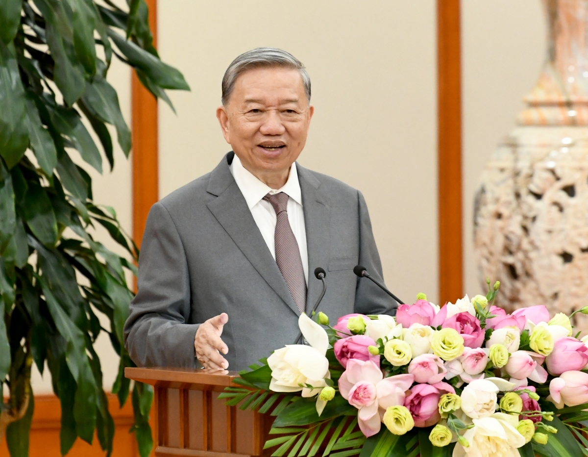 Tổng Ƀí thư ồng Tô Lâm geh jơnau đơs tàm dơ̆ tìp măt