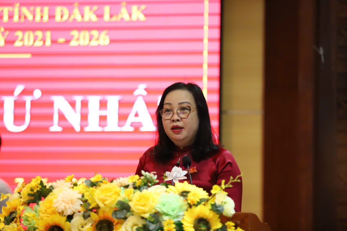 Yă Cao Thị Hoà An, Kơ-iăng khua git gai ping gah, dưi ruah ngă khua khul pơ ala mơnuih ƀôn sang tơring čar Dak Lak rơwang bruă thun 2021-2026