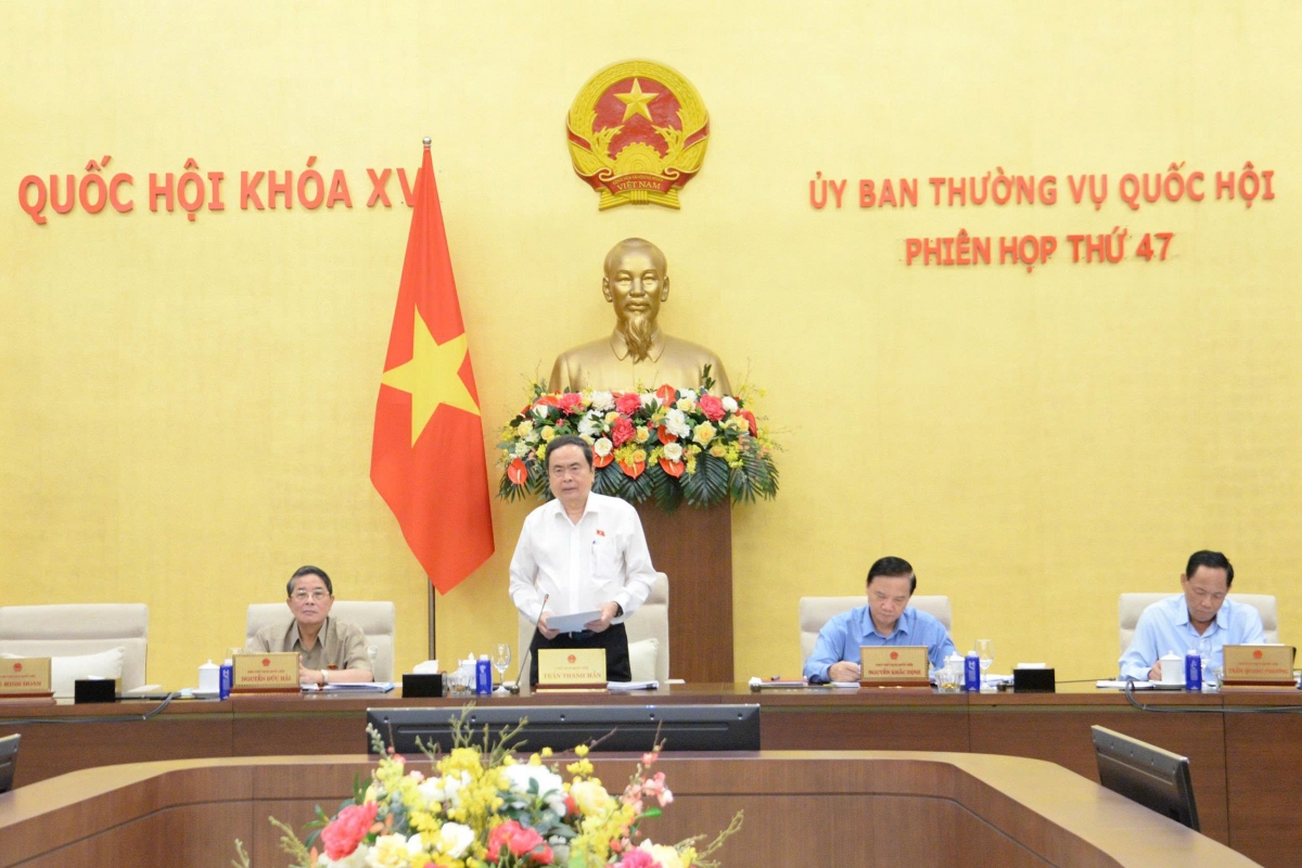 Pôa Trần Thanh Mẫn, Kăn xiâm hnê ngăn Kuô̆k hô̆i pơkuâ roh hôp má 47 dêi Vi ƀan pơkuâ Kuô̆k hô̆i
