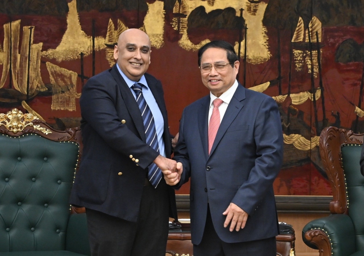 Thủ tướng Phạm Minh Chính sơng kơdră chĕp kơ̆l Grŭp jang Makara Capital