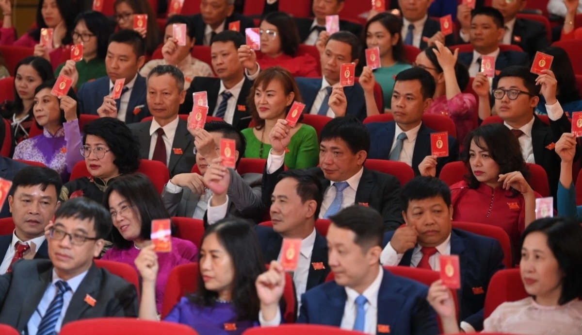 161 đại biểu đại diện cho 25 tổ chức cơ sở Đảng của Đài TNVN tham dự Đại hội.