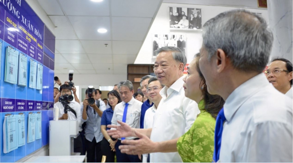 Khua git gai Ping gah ơi Tô Lâm nao sem lăng gong gai phrâo ƀơi phường Xuân Hòa, ƀôn prong HCM 