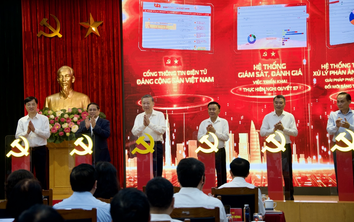 Tổng Bí thư Tô Lâm ƀư tơm rơh tâm nchră
