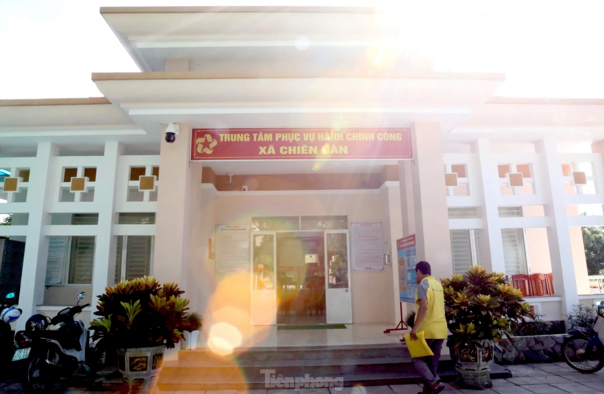Trung tâm hành chính công xã Chiên Đàn, thành phố Đà Nẵng.