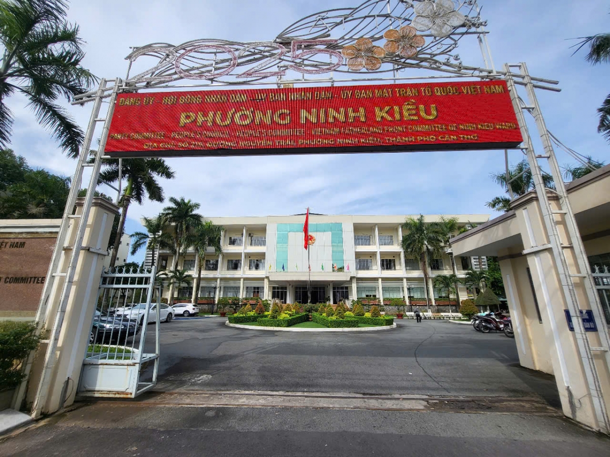 Trụ sở phường Ninh Kiều, thành phố Cần Thơ