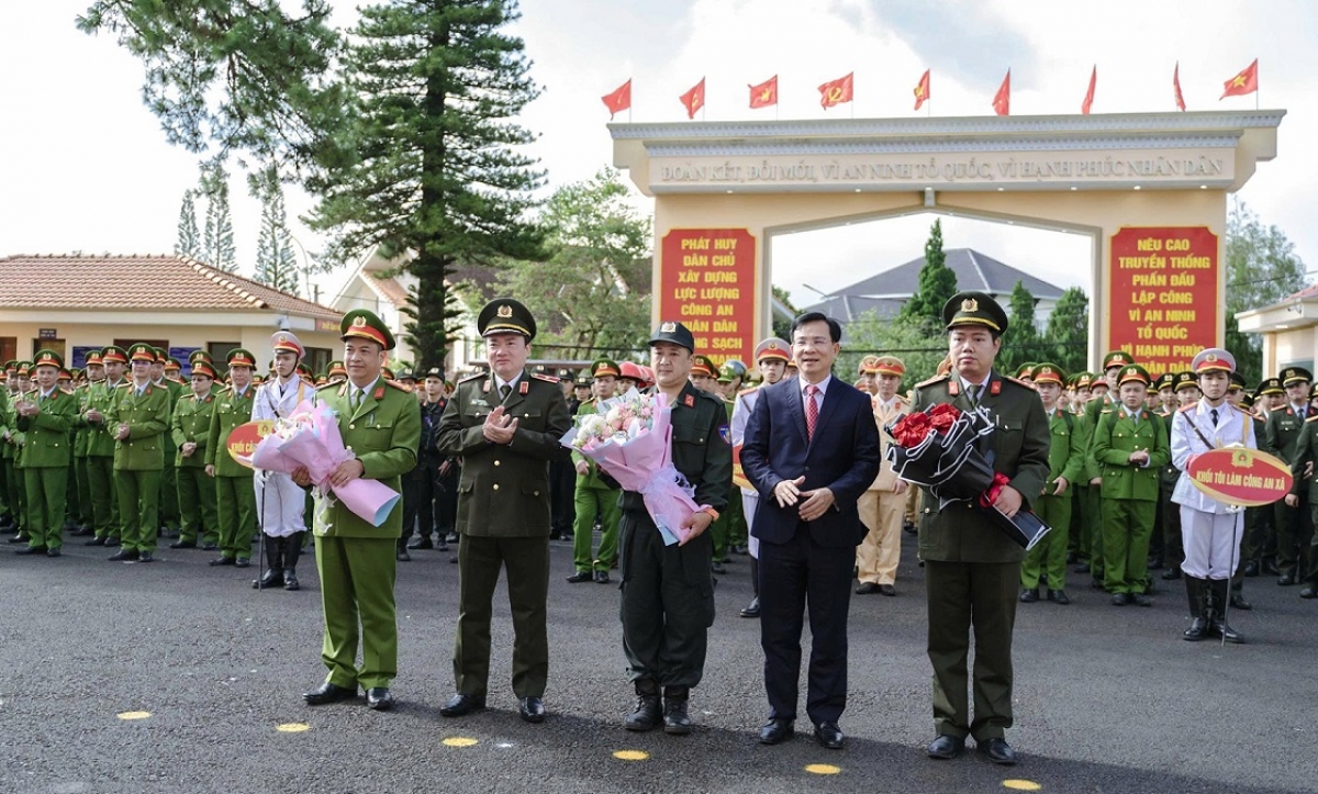 Kông an, ling tơhan Lâm Đồng mơ-it nao 470 čô khua mua, ling tơhan glăi djru kơ să, phường