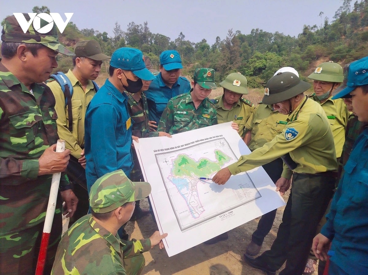 Lực lượng Kiểm lâm TP Đà Nẵng kiểm tra, rà soát vùng trọng điểm có khả năng xảy ra cháy rừng trong thời gian nắng nóng