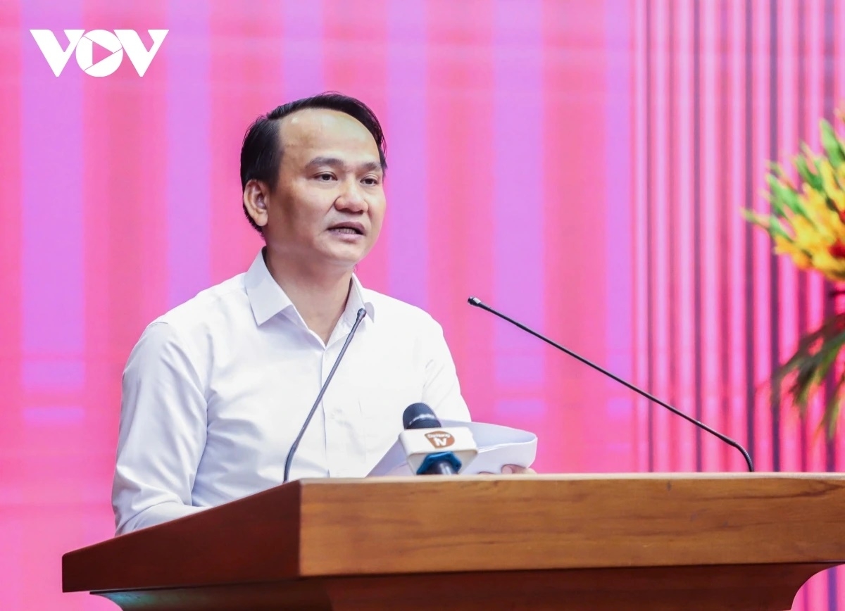 Ông Nguyễn Đình Vĩnh, Phó Bí thư Thường trực Thành uỷ Đà Nẵng.