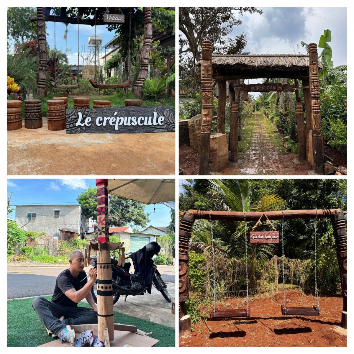 Êkei êdam kač rup kreh kriăng nanao hŏng êa mil, kač rup, čiăng bi msiam kơ ƀuôn sang. Mơ̆ng ƀăng jang, gơ̆ng ngă yang, sang čhĭ kphê, jiă kma dhar kreh anak Êđê.
 