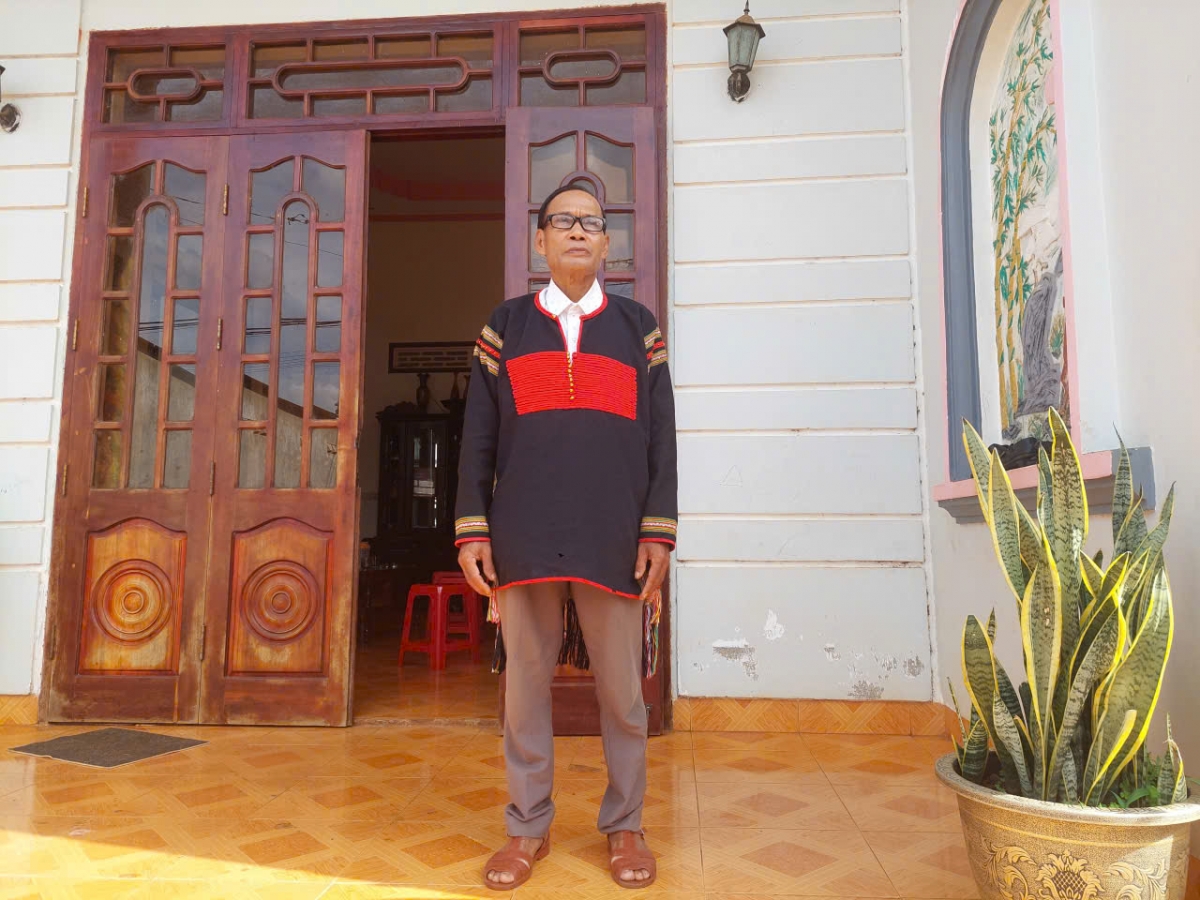 Bu ranh Y’Kuăt Hđơk (Aê Thư) tâm ƀon Cư Dluê, xã Hoà Phú, n'gor Dak Lak