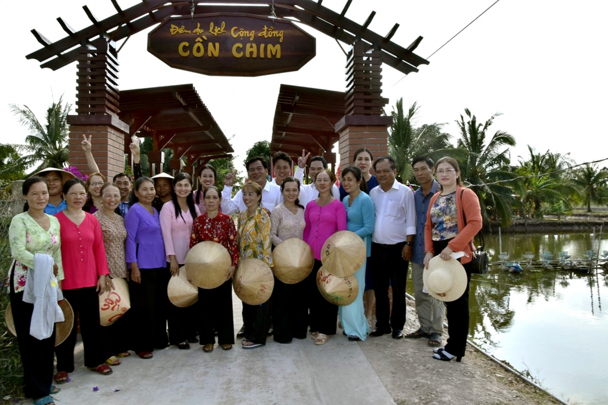 Diện mạo Cồn Chim có nhiều thay đổi sau những lần đến thăm