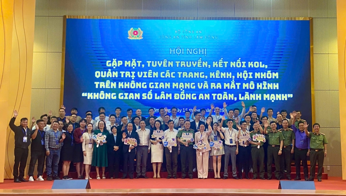 Kông an tơring čar Lâm Đồng pơbưp KOL hăng ƀing wai lăng plang fanpage, khul grup amăng internet