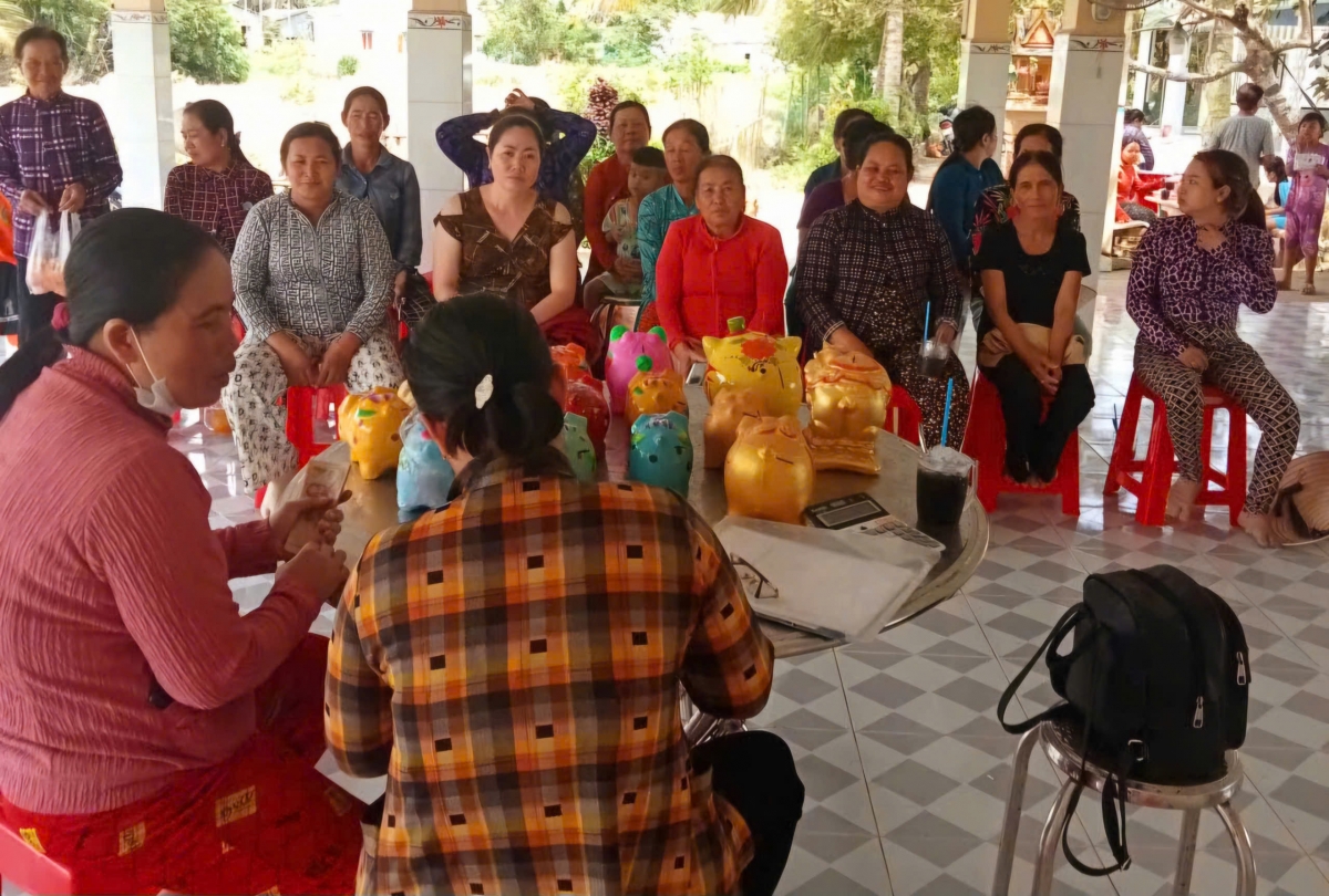 Mô hình thu hút 28 chị em tham gia