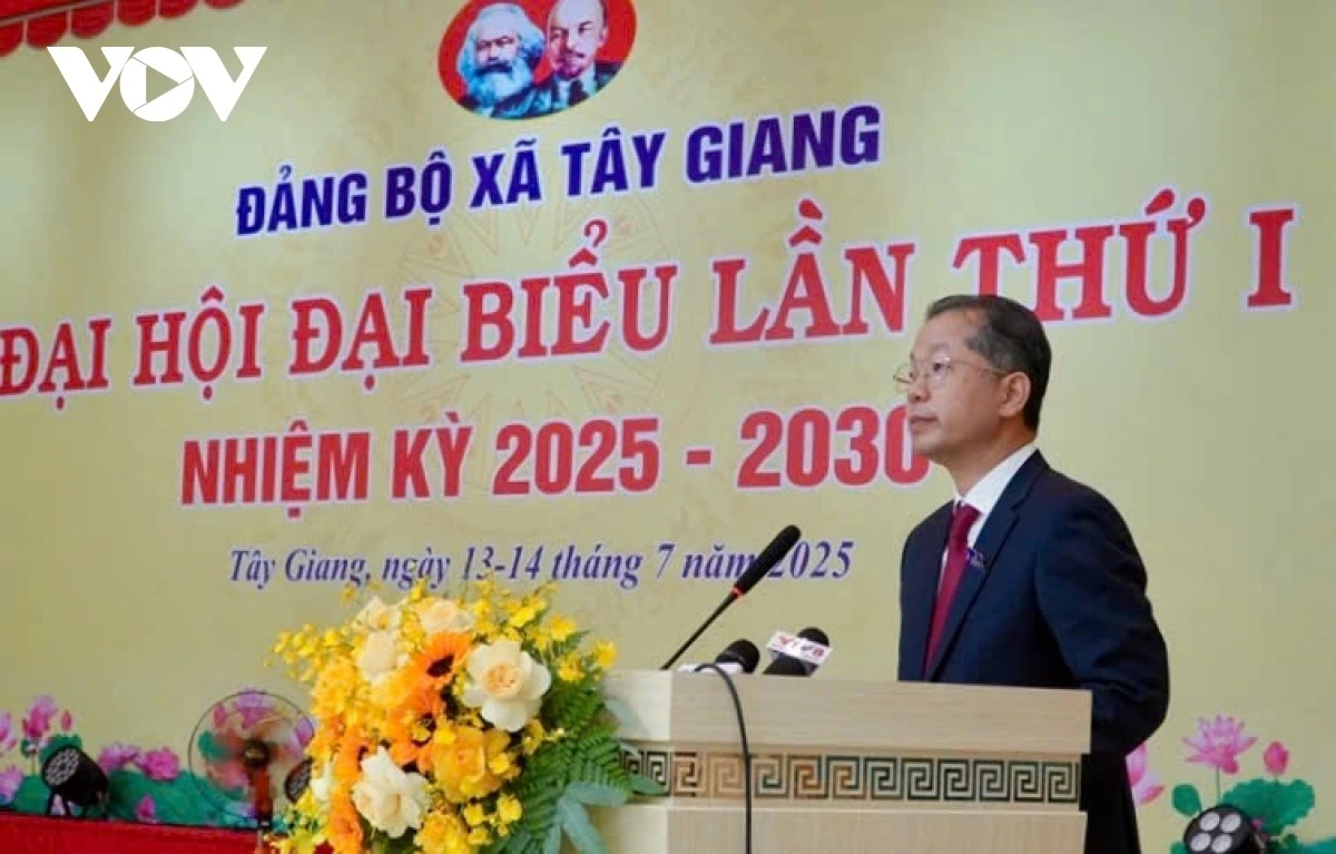 Ông Nguyễn Văn Quảng, Bí thư Thành ủy Đà Nẵng phát biểu chỉ đạo