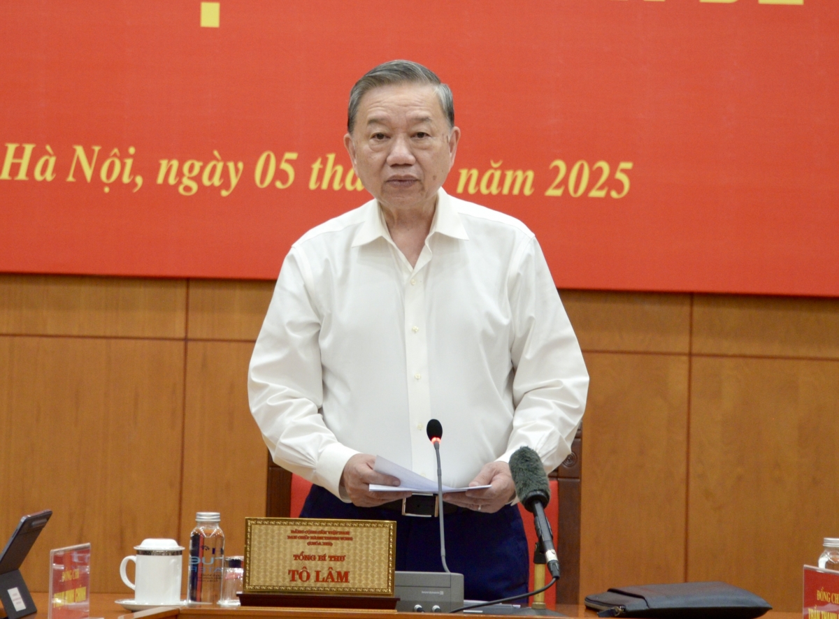 Tổng Ƀí thư ồng Tô Lâm