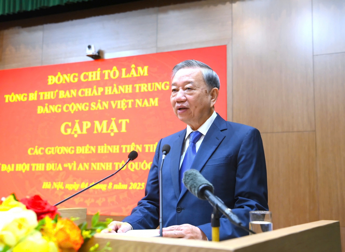 Tổng Ƀí thư ồng Tô Lâm geh jơnau đơs tàm dơ̆ tìp măt