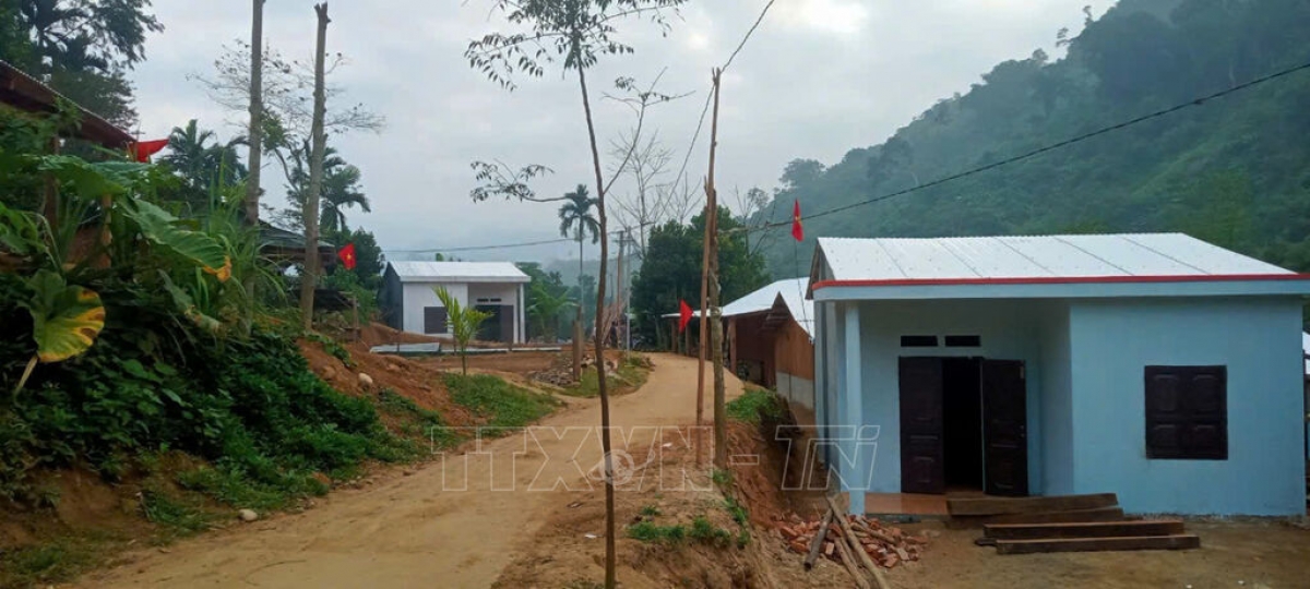 Tết độc lập ở xã Nam Trà My- Ảnh TTXVN