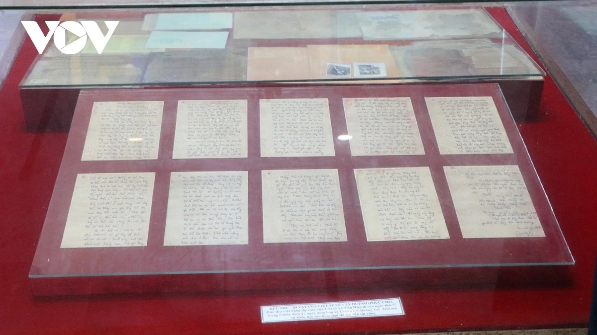 Bức thư định mệnh của liệt sĩ Lê Văn Huỳnh