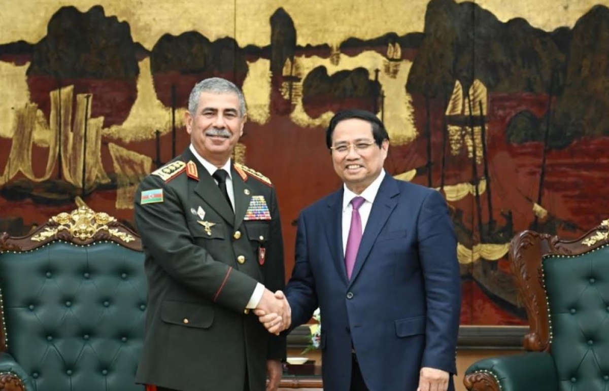 Pôa Phạm Minh Chính - Ngế pro xiâm hnê ngăn Chin phuh tơdah ngế xiâm pơkuâ ngăn lêng Azerbaijan 