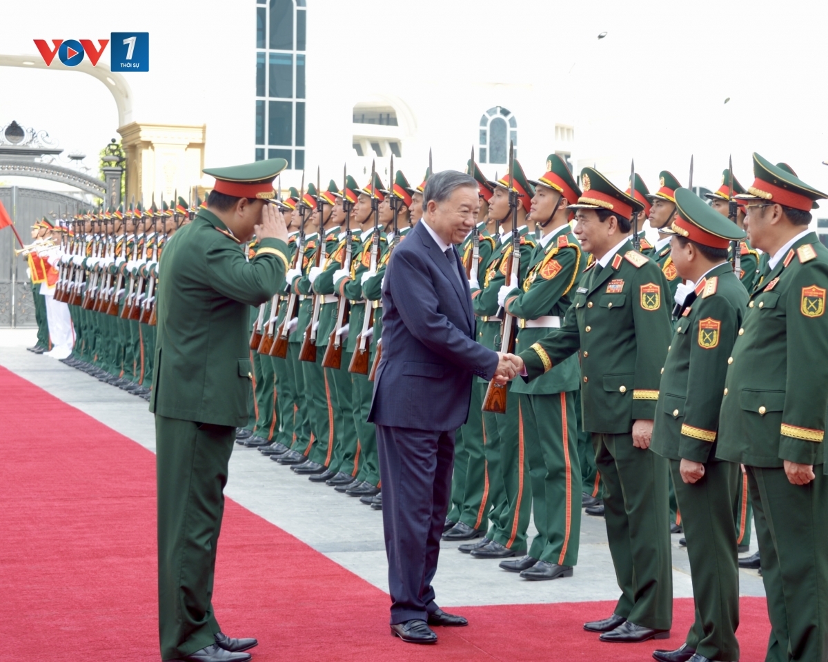 Tổng Bí thư Tô Lâm tới dự Lễ kỷ niệm.