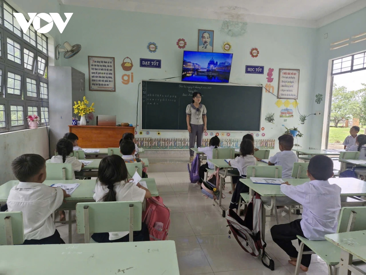 Tal bac pakat tieu hoc di xa Ia Mơ, tinh Gia Lai