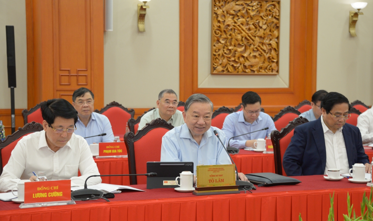 Tổng Bí thư Tô Lâm ƀư tơm rơh pah kan