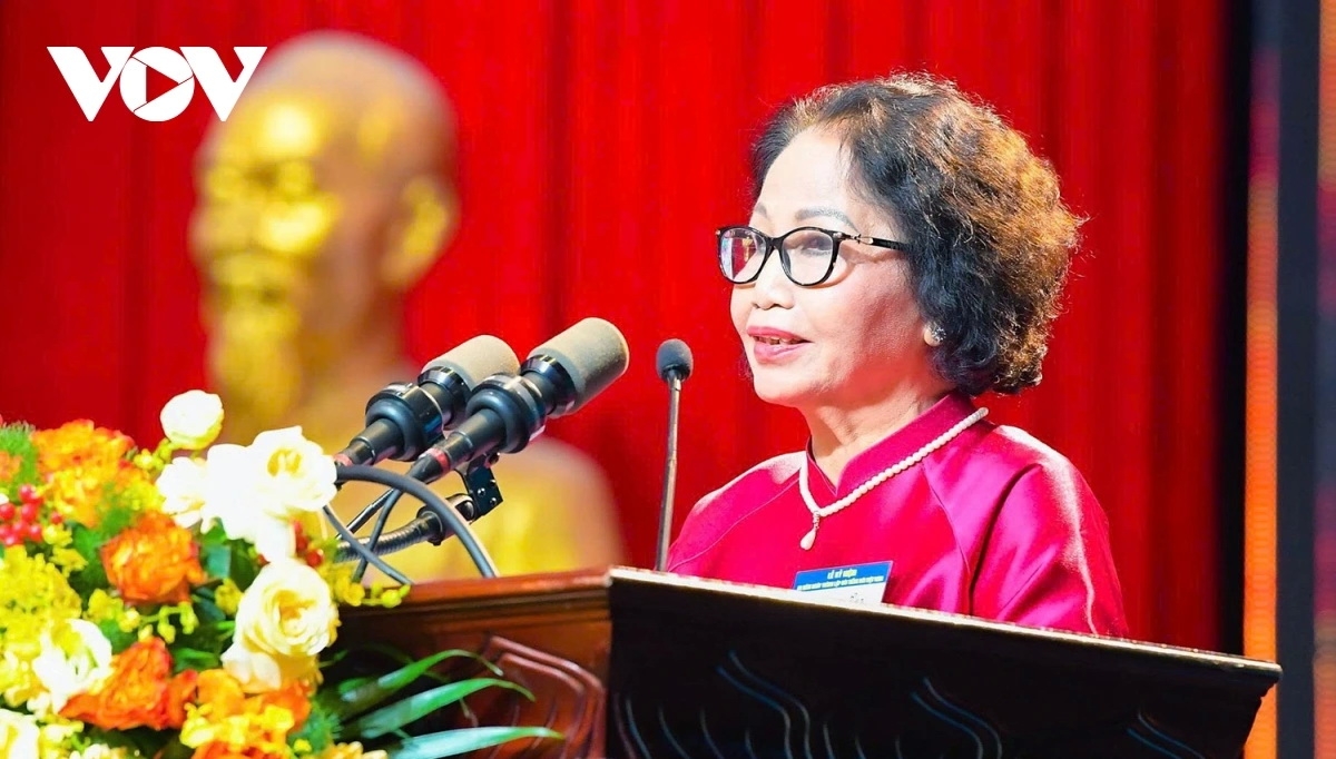 Nhà báo Nguyễn Thị Kim Cúc, nguyên Phó Tổng Giám đốc VOV chia sẻ cảm xúc về quãng thời gian công tác Đài