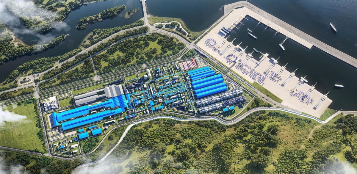 Tâm rgop rup ndrâm dak Bãi Gốc, nkual công nghiệp Hòa Tâm
 