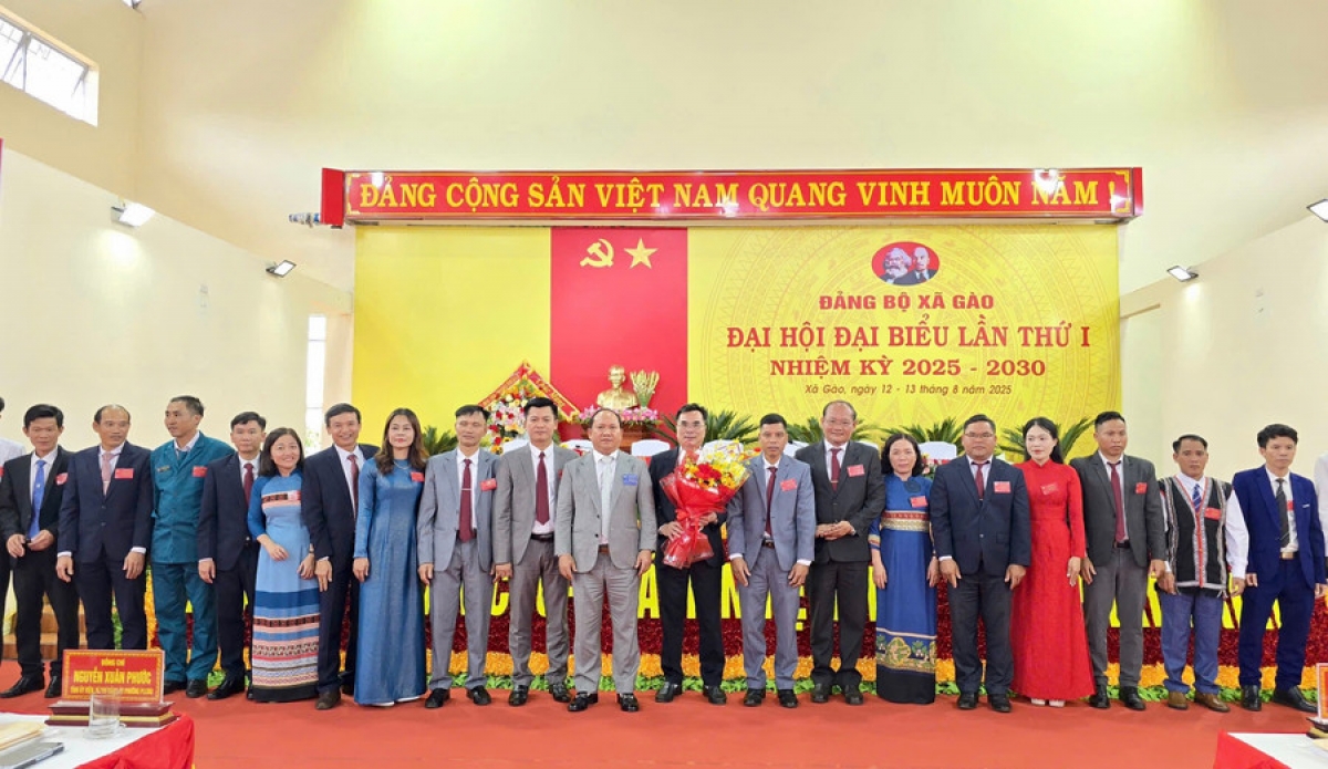 Trong nhiệm kỳ mới, Đảng bộ, chính quyền và Nhân dân xã Gào quyết tâm thực hiện các mục tiêu kinh tế- xã hội đã đề ra. (ảnh: Bá Bính)