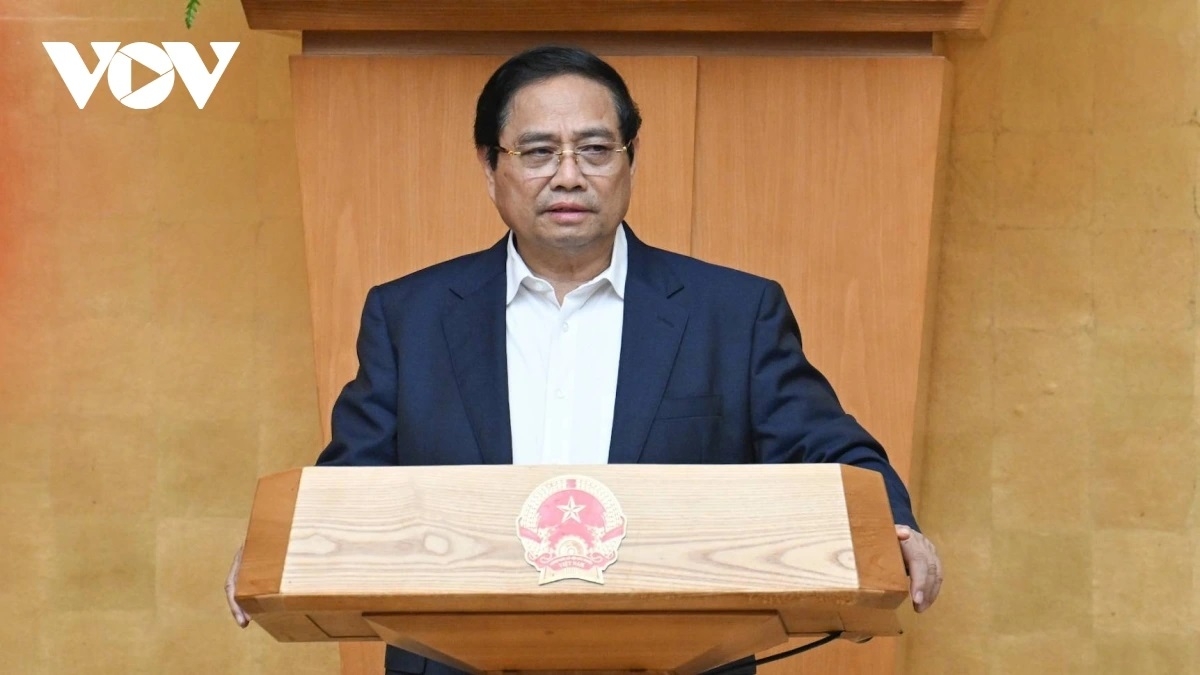 Thủ tướng Phạm Minh Chính prá xay