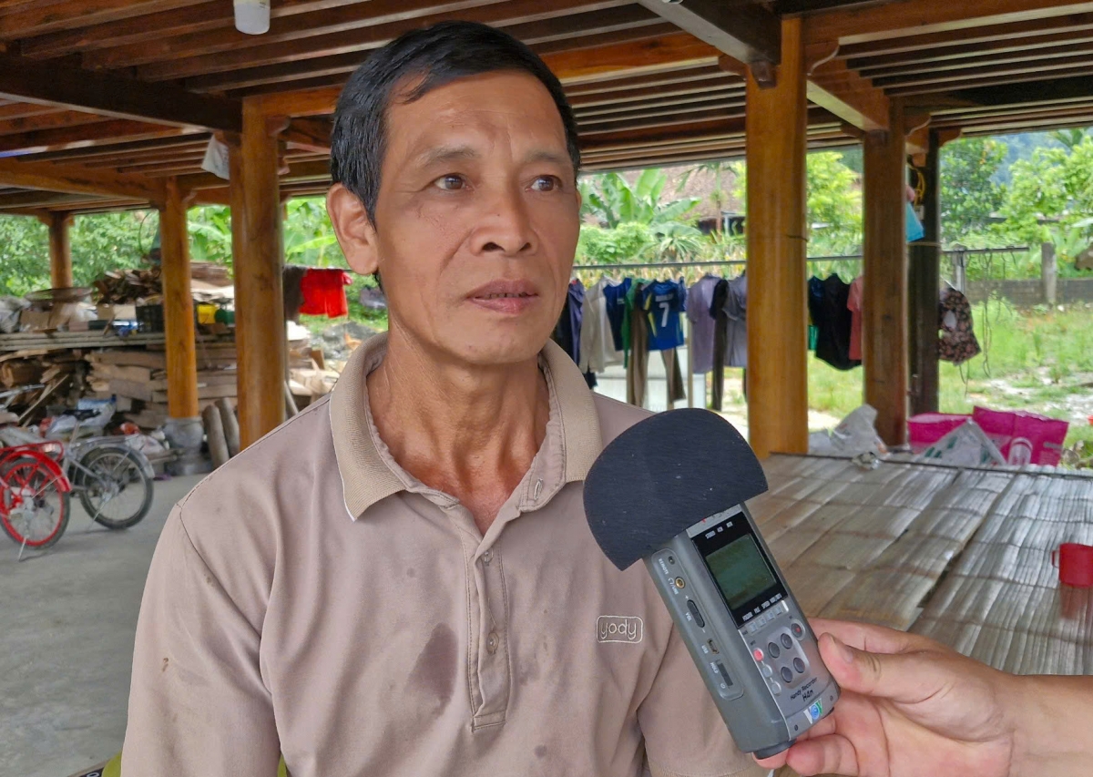 Ông Hoàng Chiến Công chia sẻ niềm vui khi có nhà mới