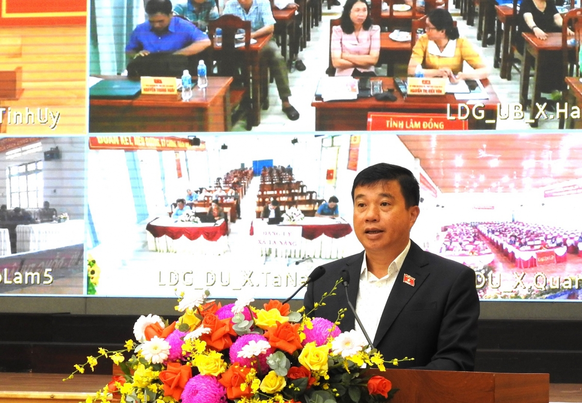 Ồng Y Thanh Hà Niê Kđăm, Kwang geh jơng tàm Đảng dà lơgar, Ƀí thư Tỉñ ủy càr, Kwang lam bồ Mpồl cau ala mat Quôk hội càr Lâm Đồng