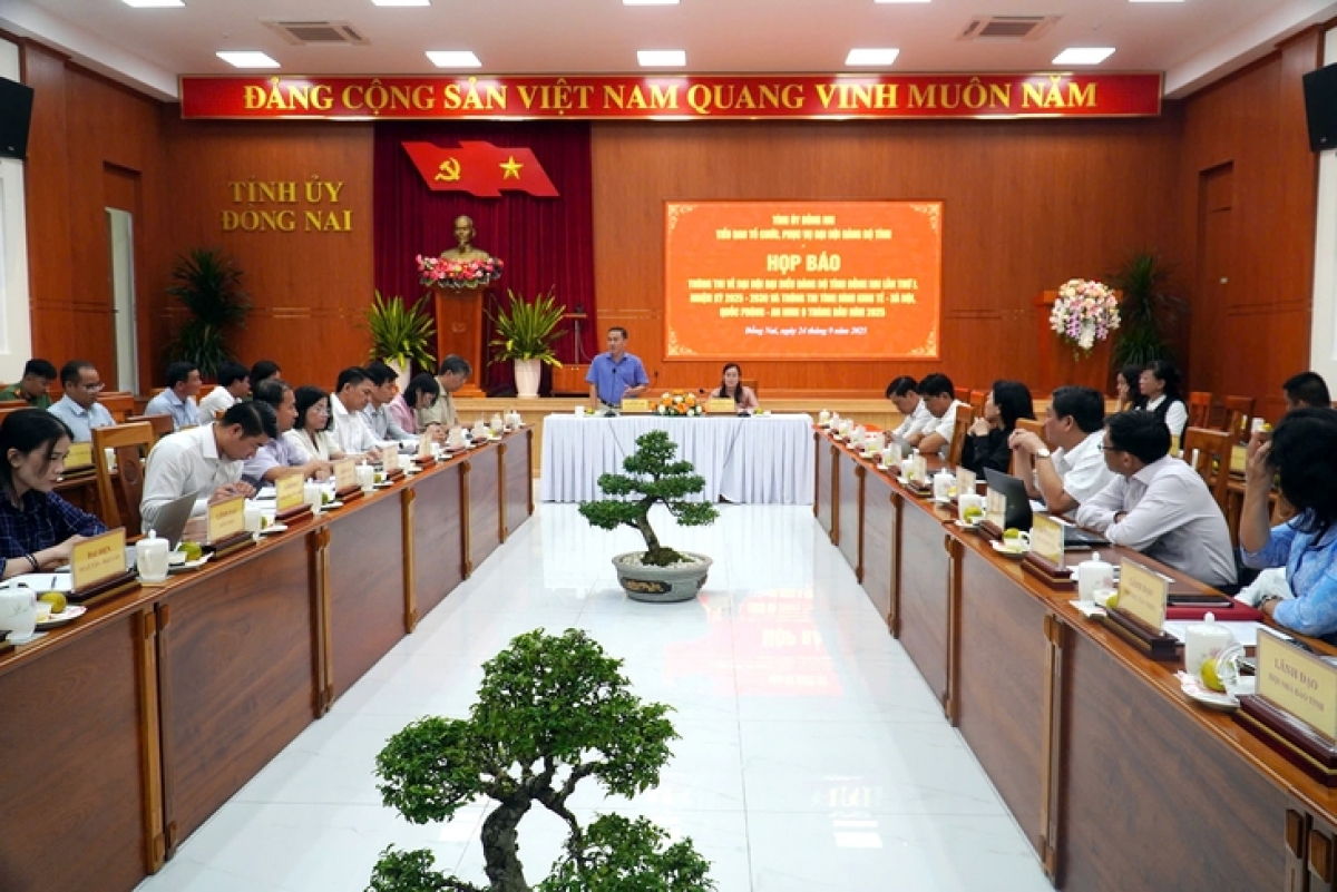 Nyaom roya Dang bo tinh Dong Nai mbang ka I, vaktu 2025-2030 peih ngak di puac bilan 9 ini.