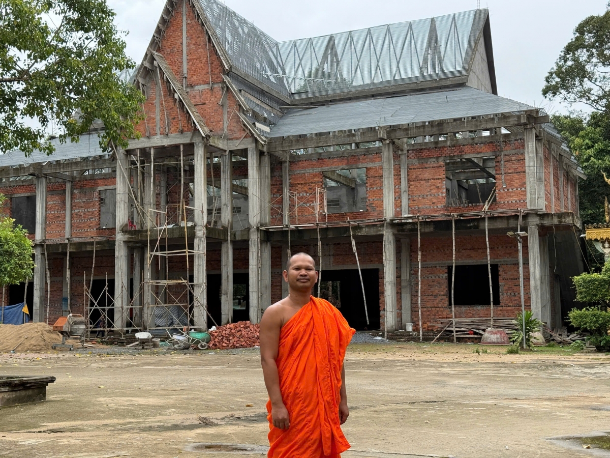 Đại đức Thạch Sa Bài, sư cả nhì chùa Đom Bon Pak