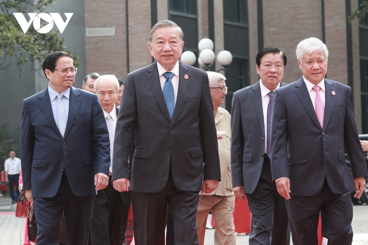 Tổng Bí thư Tô Lâm, Thủ tướng Phạm Minh Chính dự Đại hội Đại biểu Đảng bộ Mặt trận Tổ quốc Việt Nam và các đoàn thể Trung ương lần thứ I