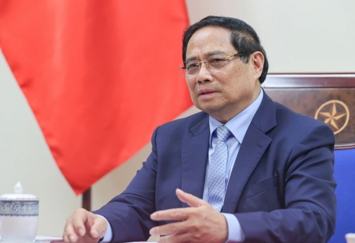 Thủ tướng Cíñ phủ ồng Phạm Minh Chính