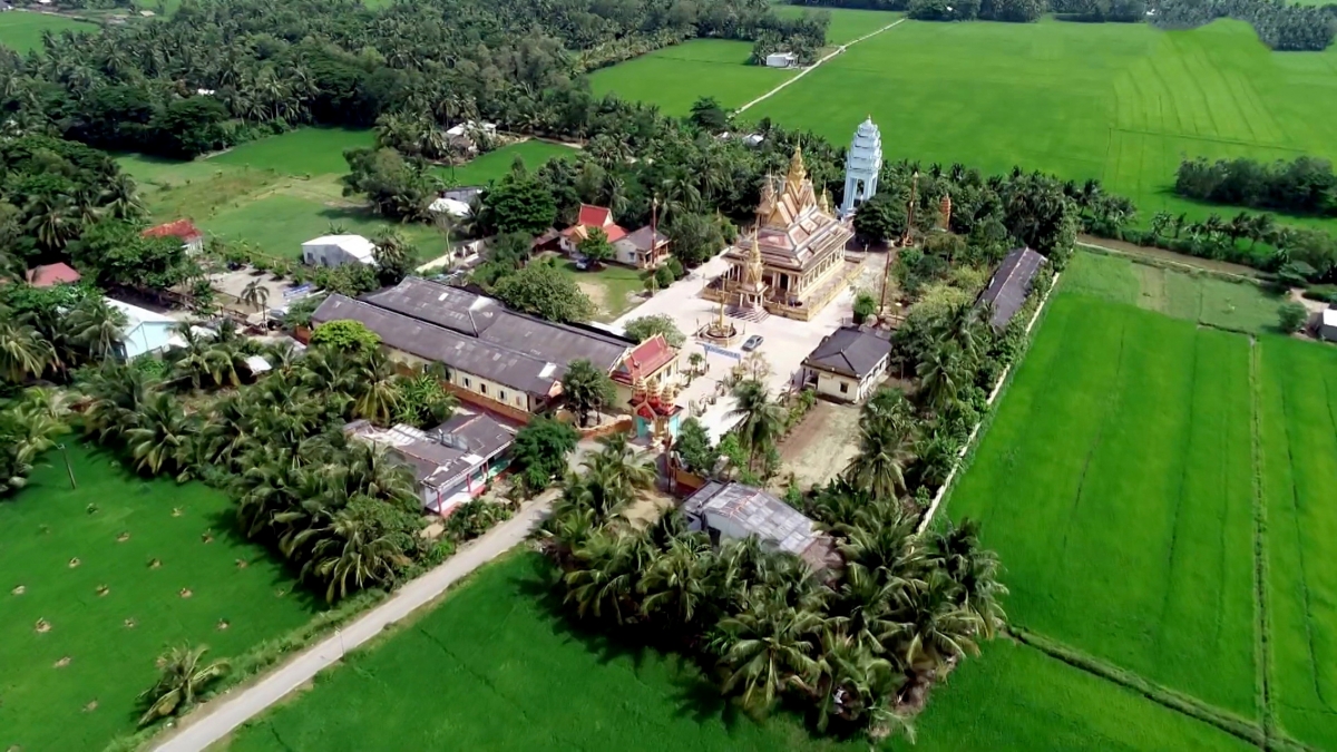 Vùng đồng bào Khmer ở Trà Vinh ngày nay