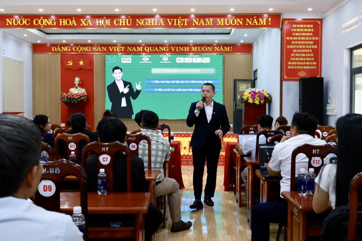 Sàh Hoà Phú, càr Dăk Lăk bơyai lơh bơto ngui măi mok AI ai rơlao 140 nă cau bơsram là kwang bàng lơh broă sră nggal mờ ala măt mpồl lơh sa kă bro tàm sàh